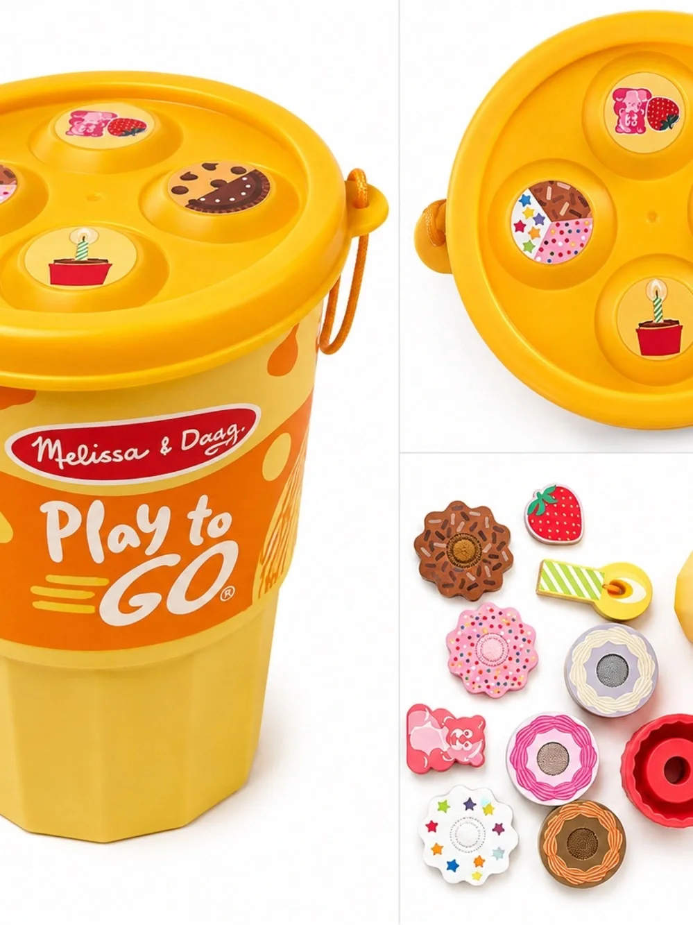 Melissa & Doug Play to Go Cookie and Cake Set